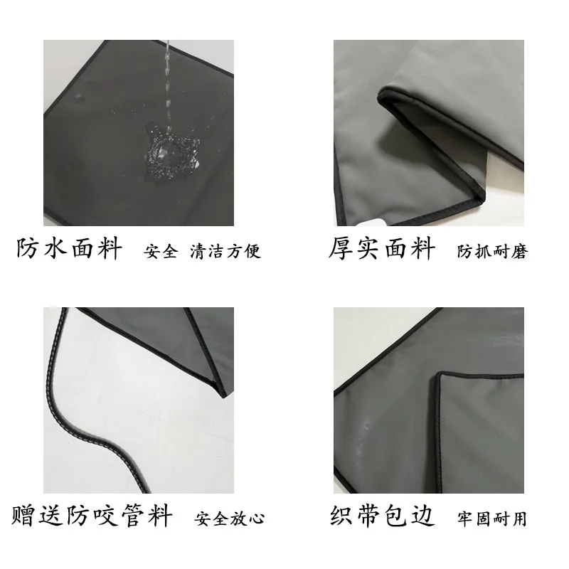 Tappetino riscaldante per animali domestici in grafene, termostato regolabile per serbatoio di rettili, acquario, piantine, geco leopardato, serpente, tartaruga, granchio eremita