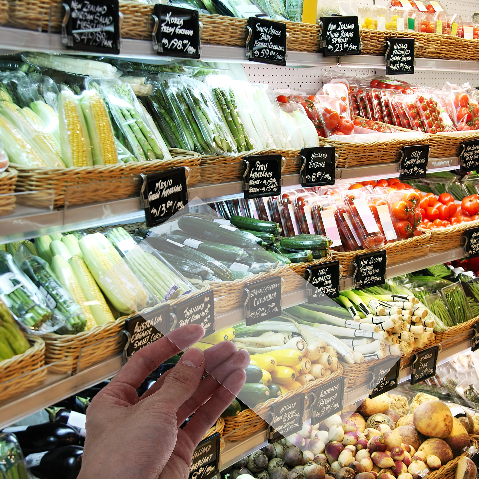 

12pcs Plastic Price Tag Card Strips Shelf Labels Sign Stand Store Display Stable Price Tag Holder Wear Resistant Sign