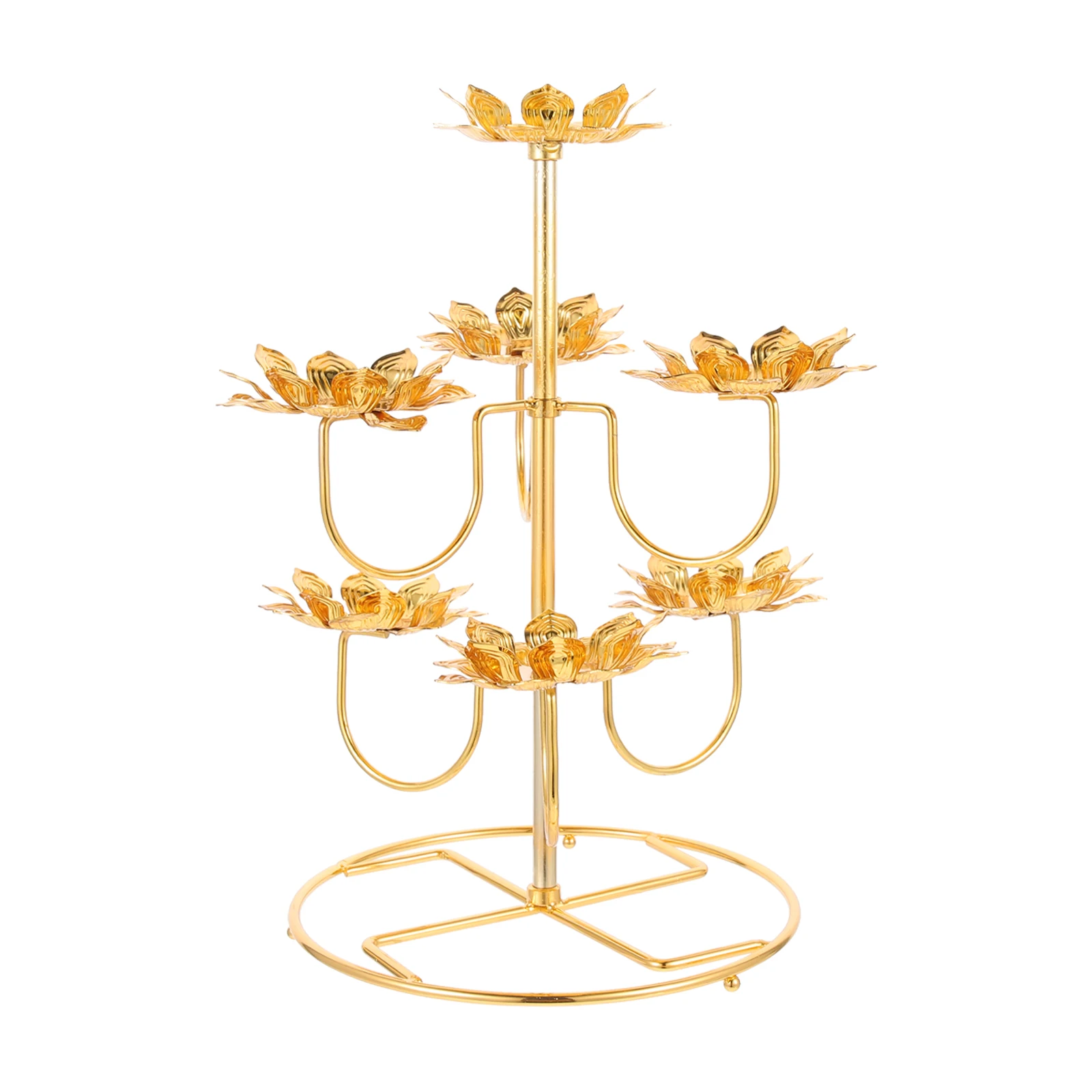 

Iron for Worship Table Decor Home Bar Restaurant Exquisite C Holder C Holder Party Scene