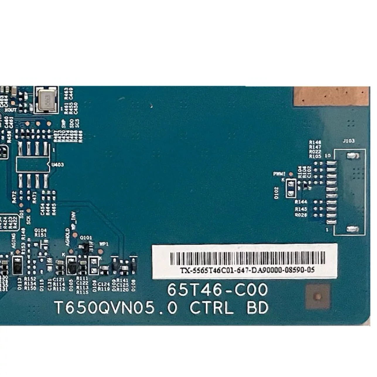 Para placa lógica 65Q3TA 65T46-C00 T650QVN05.0 CTRL BD