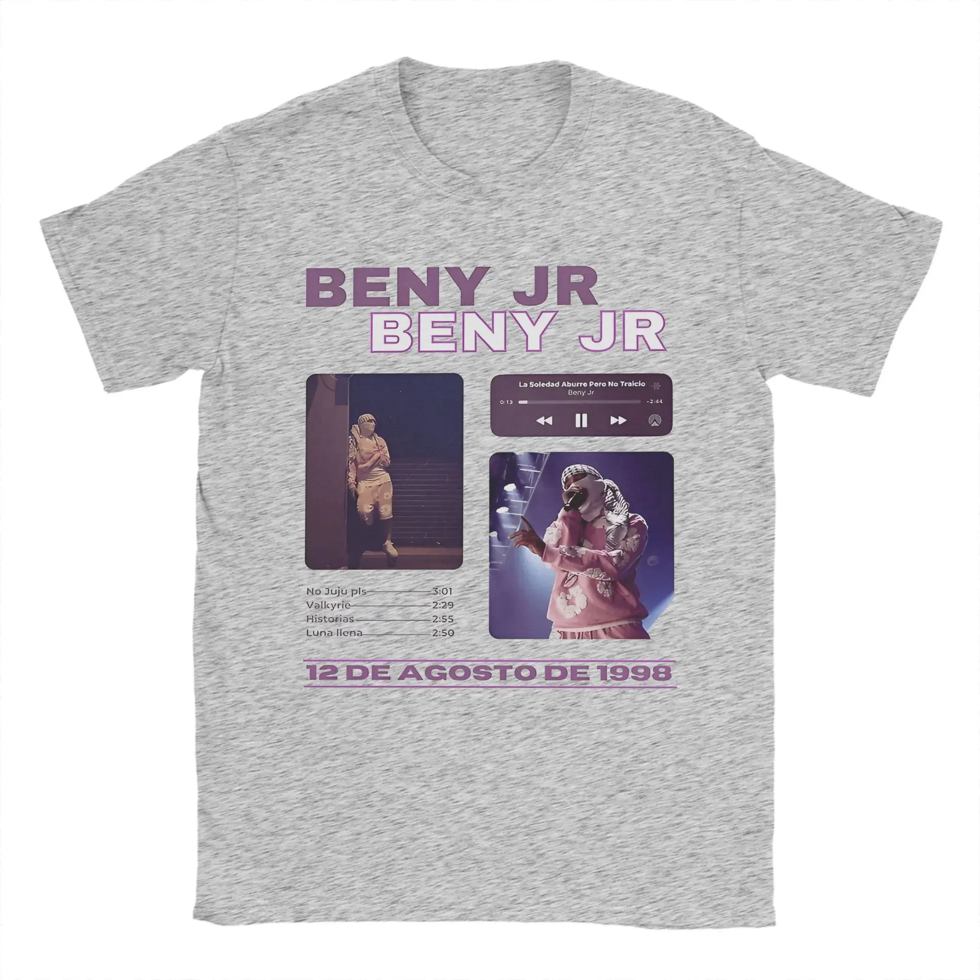 تي شيرت عتيق للشاطئ جديد Beny Jr Singer 1998 تي شيرتات رائجة تي شيرت قطني للرجال مقاس كبير رائع بأكمام قصيرة تي شيرت صيفي