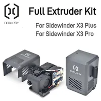 Artillery 3D Printer Official Part Sidewinder X3Plus/Pro Dual-Gear Extruder With Cooling Fan Hotend For SW-X3Plus/Pro 3D Printer