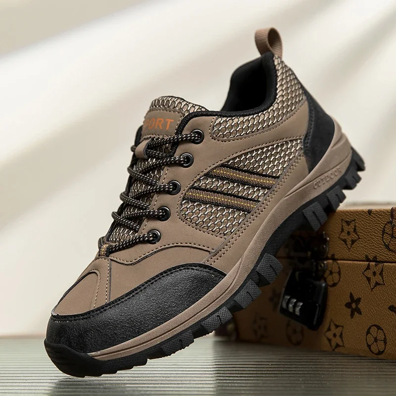 

Женская походная обувь, кроссовки с дышащей сеткой, уличные треккинговые кроссовки на платформе со шнуровкой, женская обувь для горной ходьбы