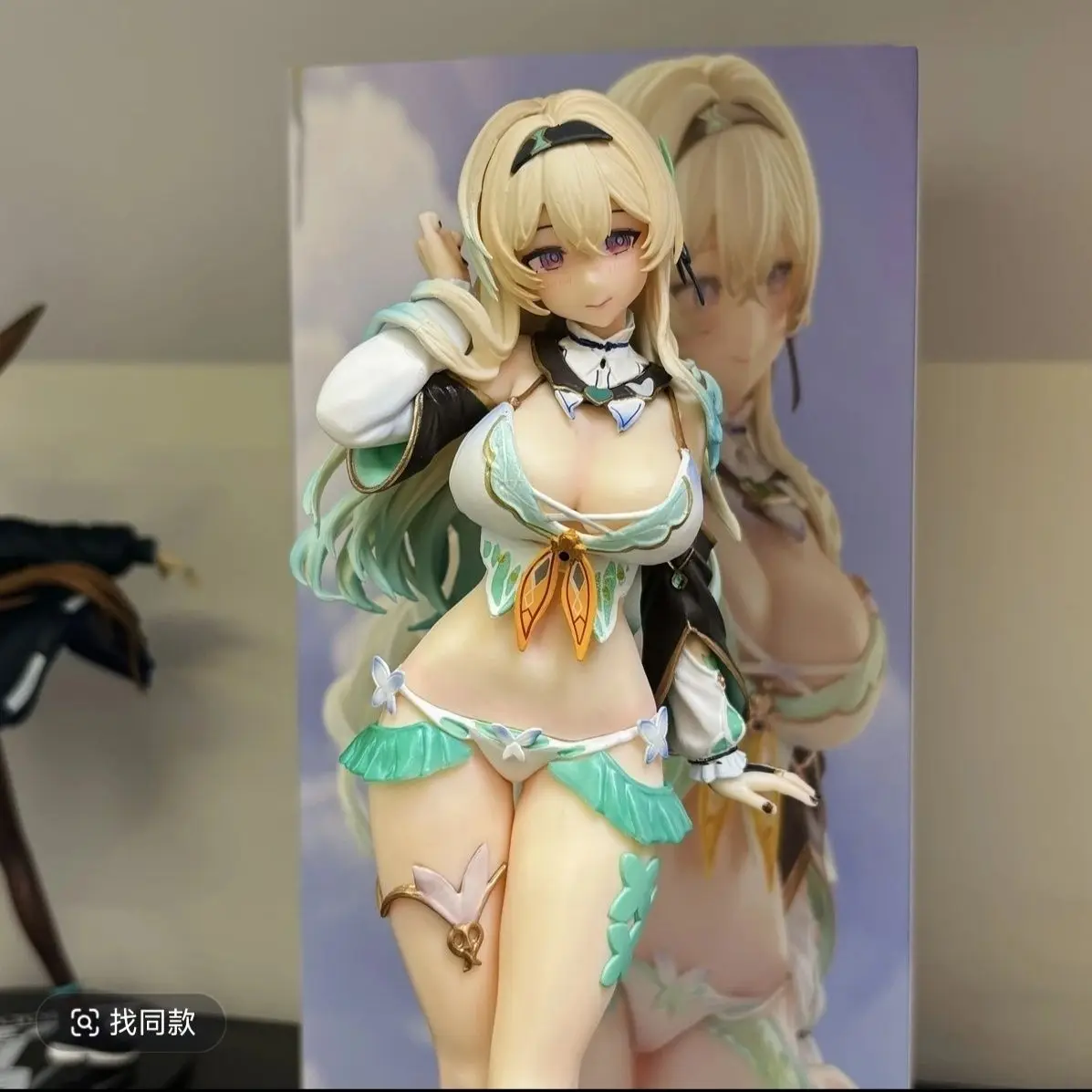 

Honkai Star Rail Firefly Anime Swimsuit Girl Figure Beach Scene Desktop Pc Case Decoration Ornament Collectible Gift Anime Fans