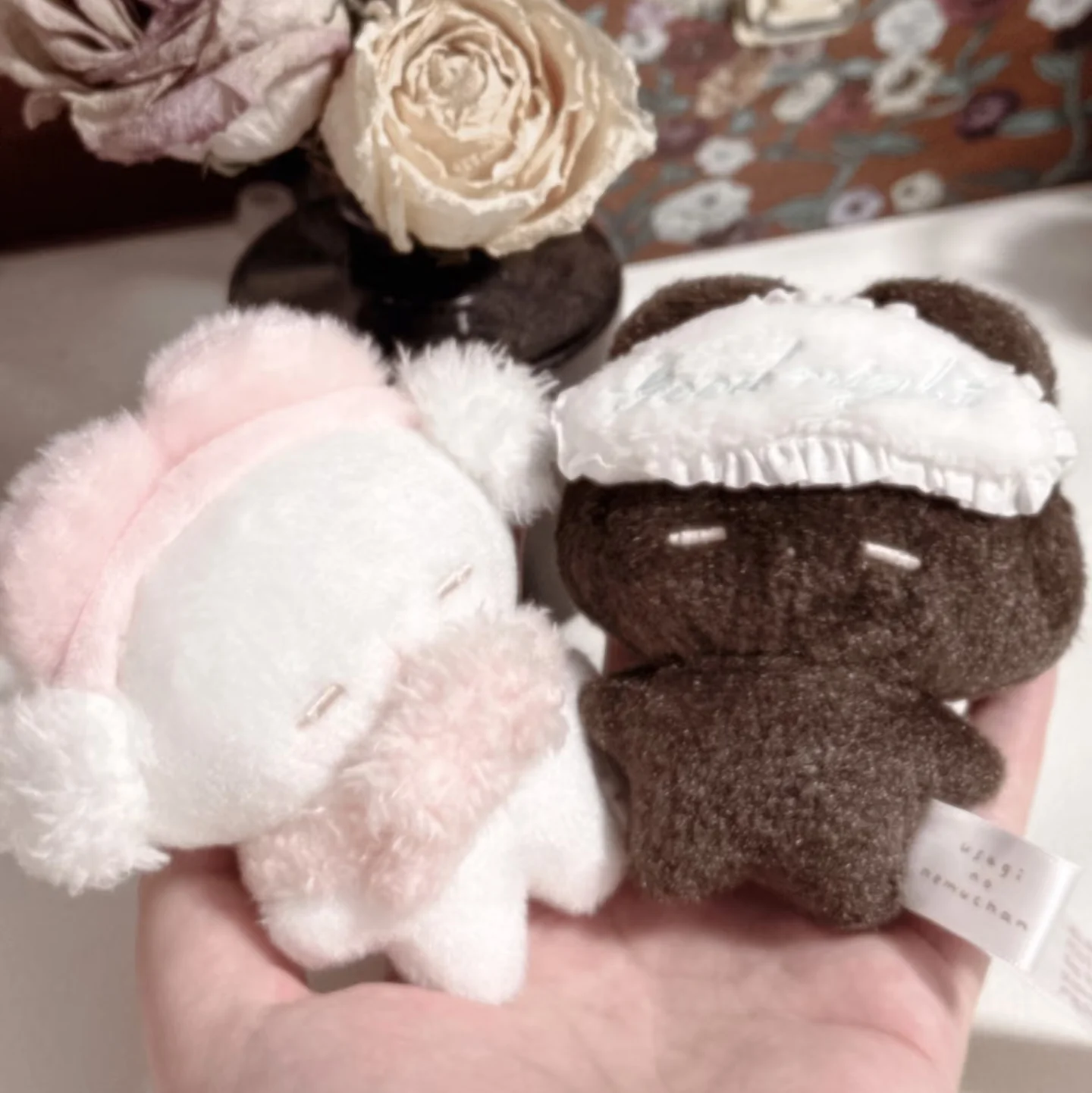 

Remme Usagi No Nemuchan Sweet Dreams Series Blind Box Cute Rabbit Bear Keychain Pendant Bag Charm Collectible Doll Gift