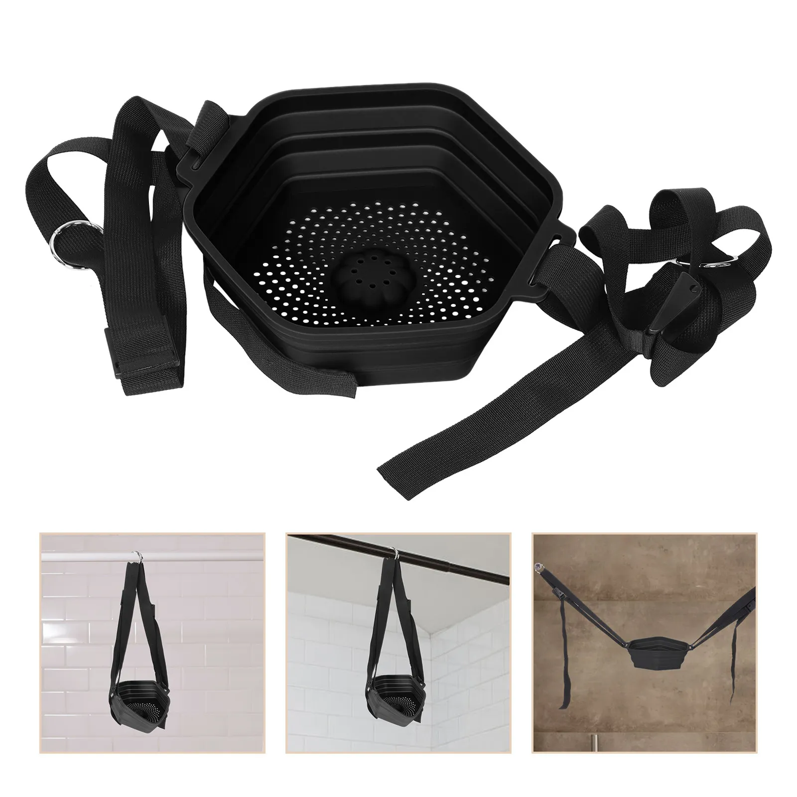 

Portable Foldable Silicone Ice Bath Tub Buckets for Camping Cooling Down Reusable Safe Silicone Bucket