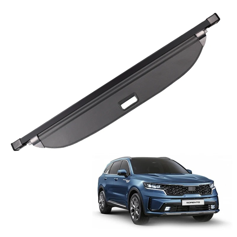 For new Kia Sorento MQ4 2021-2023, Retractable Privacy Trunk Cover with Luggage Shield