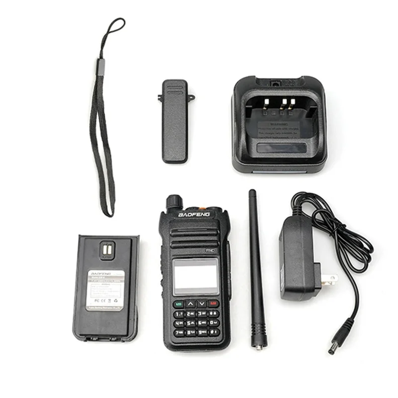 BAOFENG Original BF-H5 (BF-8000D) Walkie Talkie 10 W UV Dual Band Long Range Kommunikationsradios Tragbarer drahtloser Transceiver