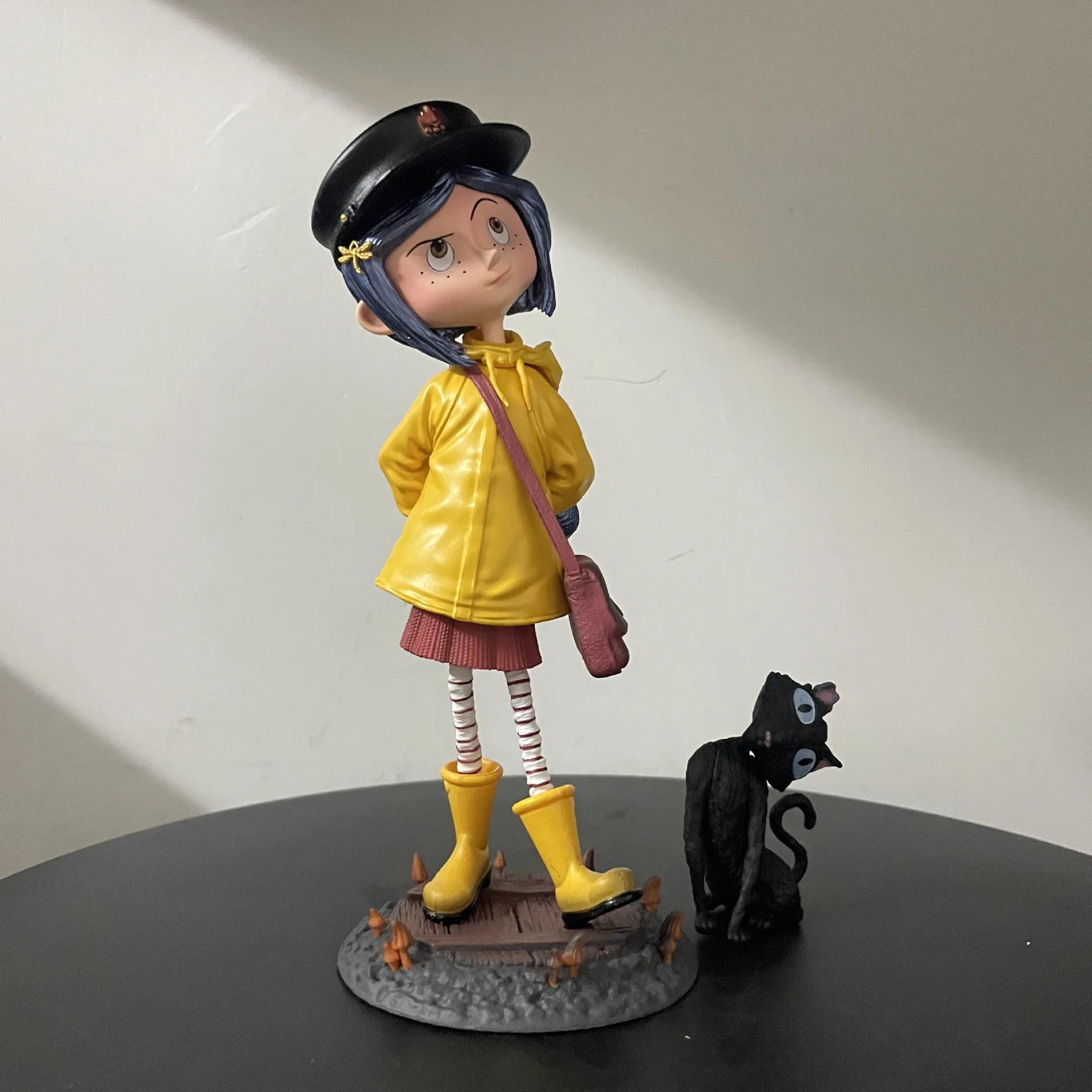 Coraline Black Cat Collectible Action Figure Pvc Statue Desktop Ornament Home Decor Animation Collectors Ideal Exquisite Gift view 4