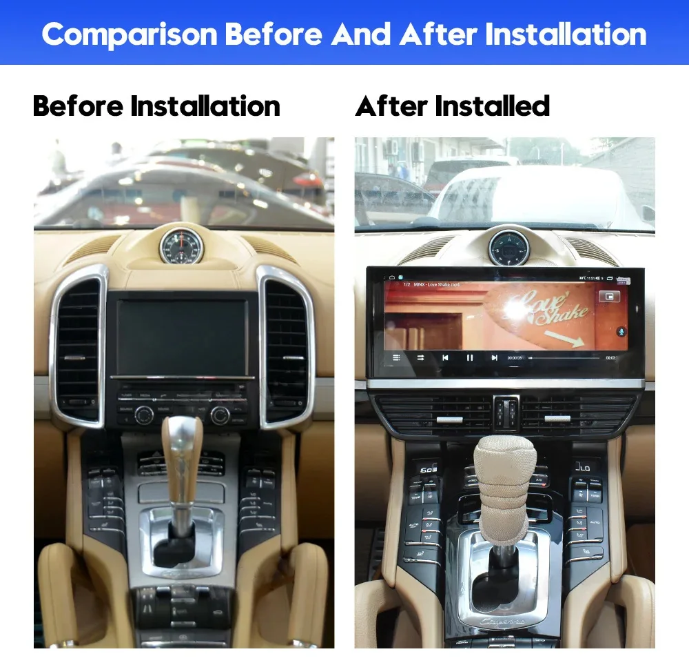 

Android 13 For Porsche Cayenne 2010-2017 Car Radio Stereo Navigation GPS Multimedia Player Carplay Auto WIFI Intelligent System