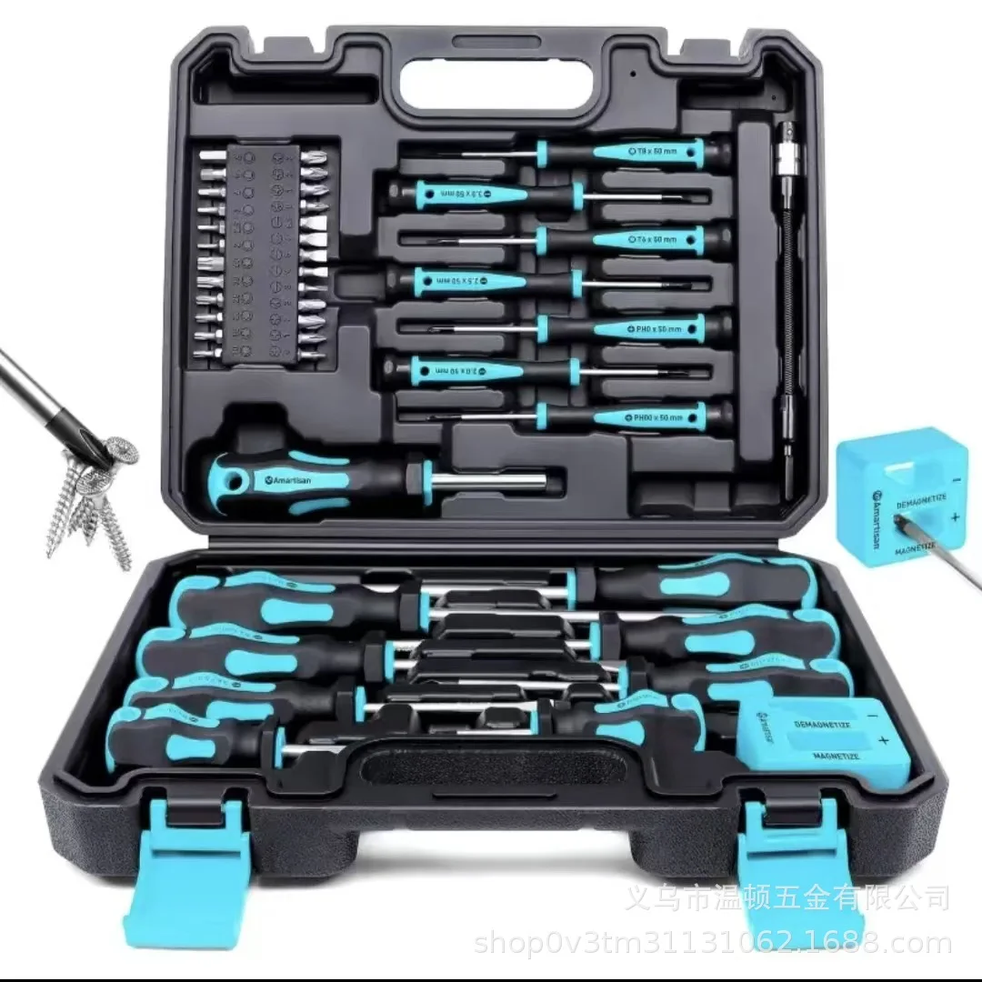 Libraton 27pcs Nut Driver Set With Quick-change Ratchet Handle, Metric & Sae Nut Driver Set 6'', For Impact Drill, Hand JJ2766