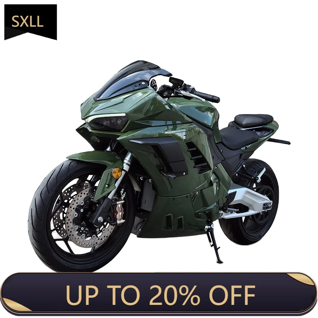 

Высококлассный электрический мотоцикл SXLL с мощным центральным двигателем 15 кВт, водяным охлаждением и ременным приводом для взрослых, предназначенный для гонок.