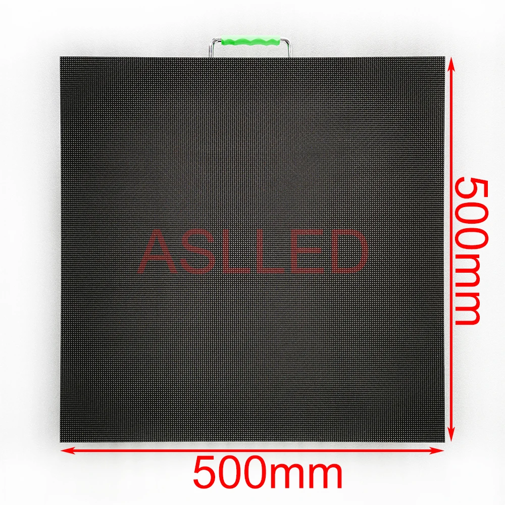 P3.91 Outdoor Full Color Screen 500x500mm Waterproof LED Display Screen 128x128 Pixels LED Matrix Panel Manufacturer