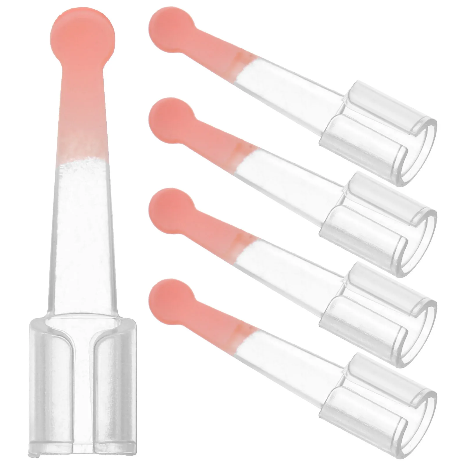 

5Pcs Replaceable Earwax Removal Tips Plastic Ear Scoop Spoon Professional Ear Cleaning Tool Earwax Remover Accessory