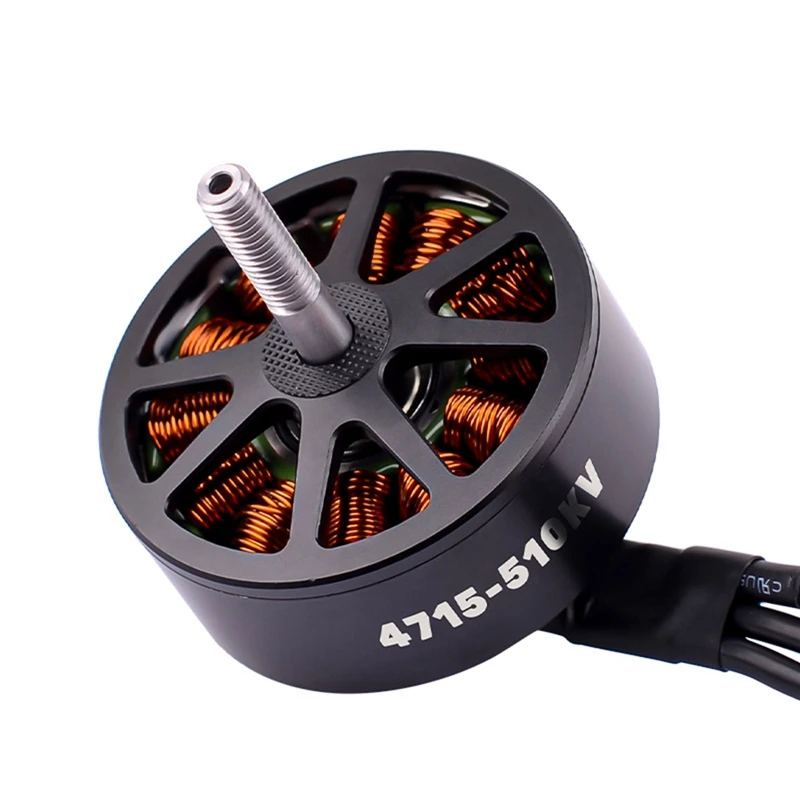 4715 510KV UAV Brushless Motor 5-8S Lipo For RC FPV Racing Drone Long-Range Flight Airplane Part