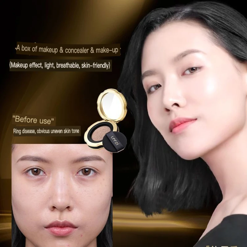 Тональный крем Leezi Black Diamond Flawless Cushion Foundation