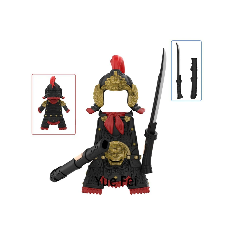 The Ancient Yue Fei Model Blocks MOC Bricks Set Gifts Toys For Children W1323-W1329