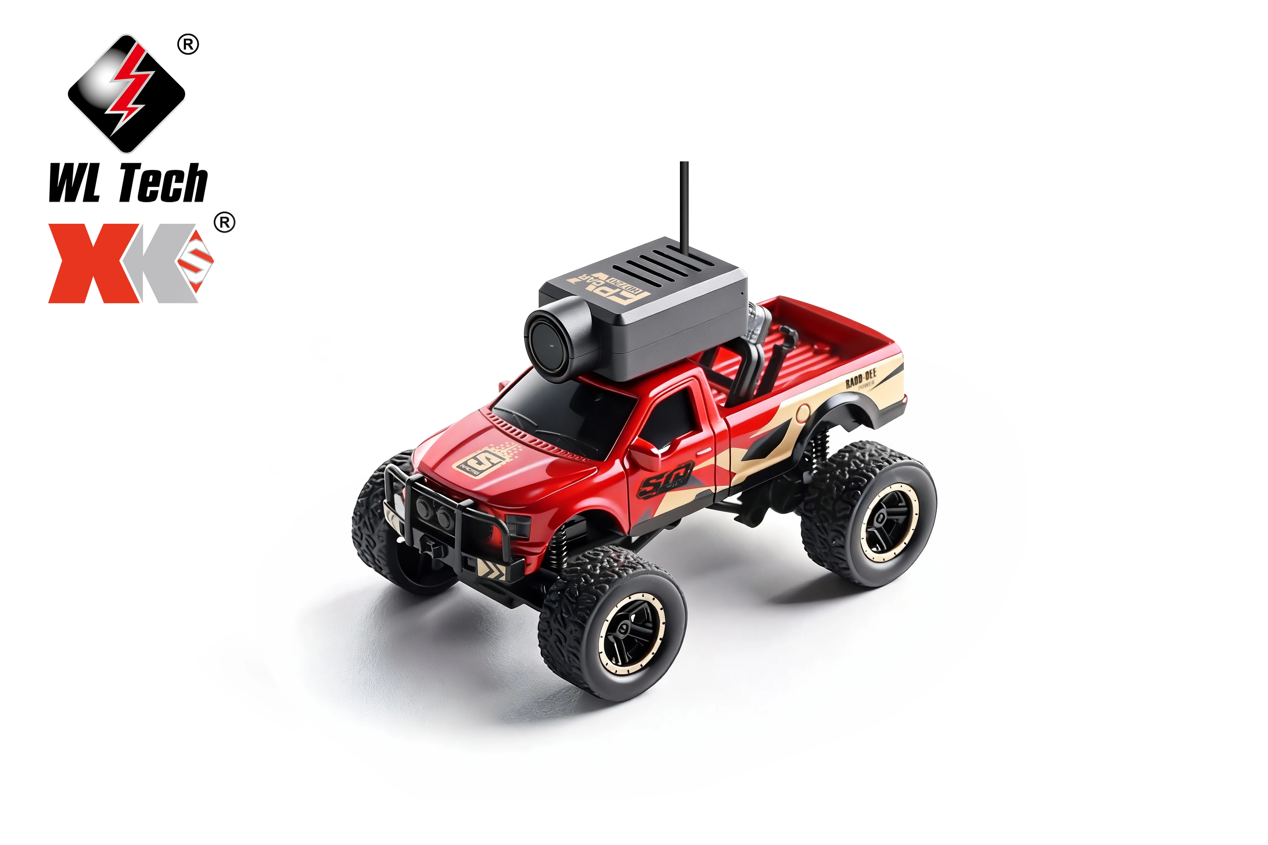 

Wltoys 6407 6407-C 1:64 FPV Радиоуправляемый мини-автомобиль с камерой, монитором, Wi-Fi, управление через приложение, высокоскоростной гоночный автомобиль для дрифта, настольные игрушки, подарки