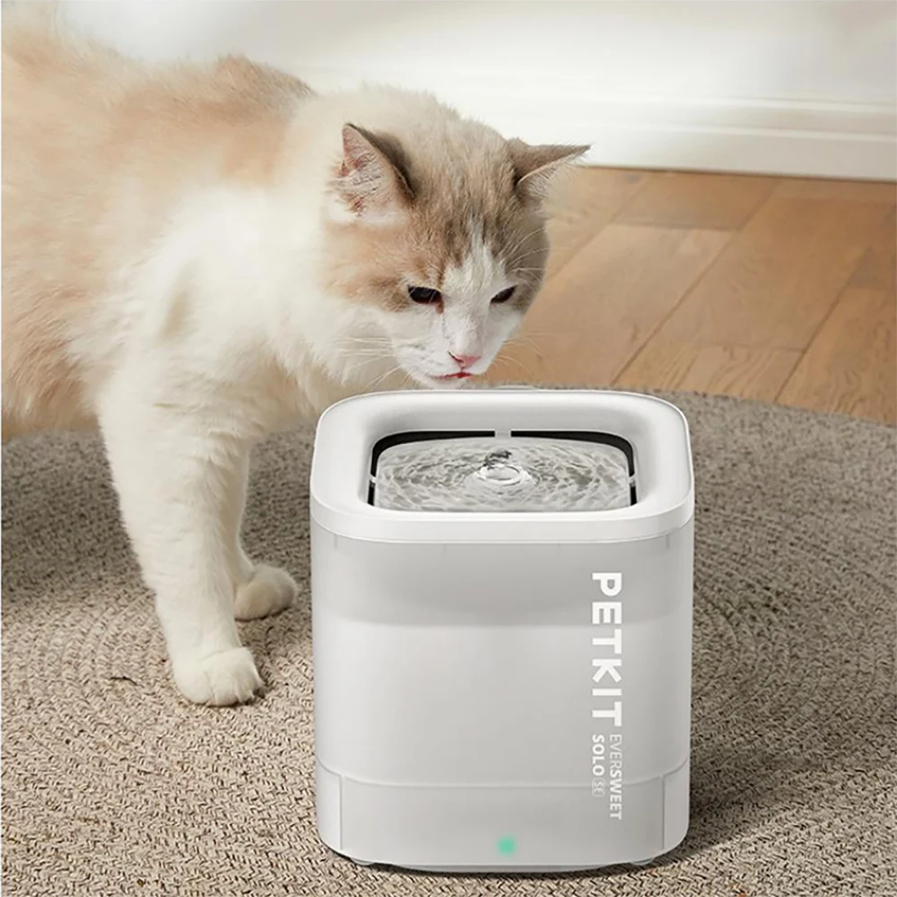 

PETKIT EVERSWEET SOLO SE Smart LED Light Cat Water Fountain Small Dogs Cats Pet Water Dispenser with Filter Ultra Quiet Feeders