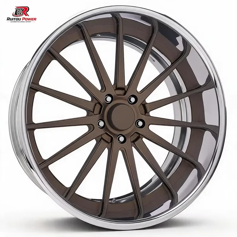 Luxury Multi Spoke Chrome Car Wheel Rim Deep Dish Concave Aluminum Alloy Rim Custom Logo 20-26 Inch OEM Factory Wholesale