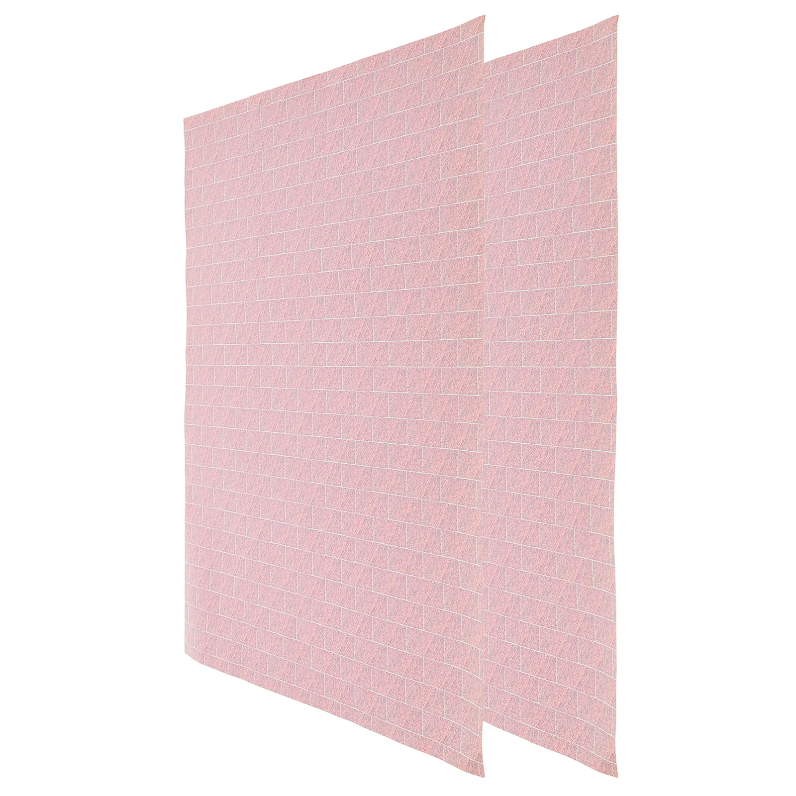 

2Pcs Miniature Dollhouse Wall Stickers 1:12 Scale Faux Brick Textured Wallpaper for Realistic Exterior Decor DIY Home Renovation