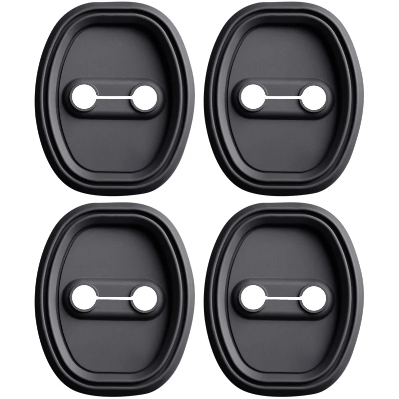 4Pcs Silicone Car Door Lock Buckle Latches Cover Case For Chery Tiggo 3 3X 5 5X 7 8 8 Plus Arrizo 8 X70 X90 Plus EXEED JETOUR