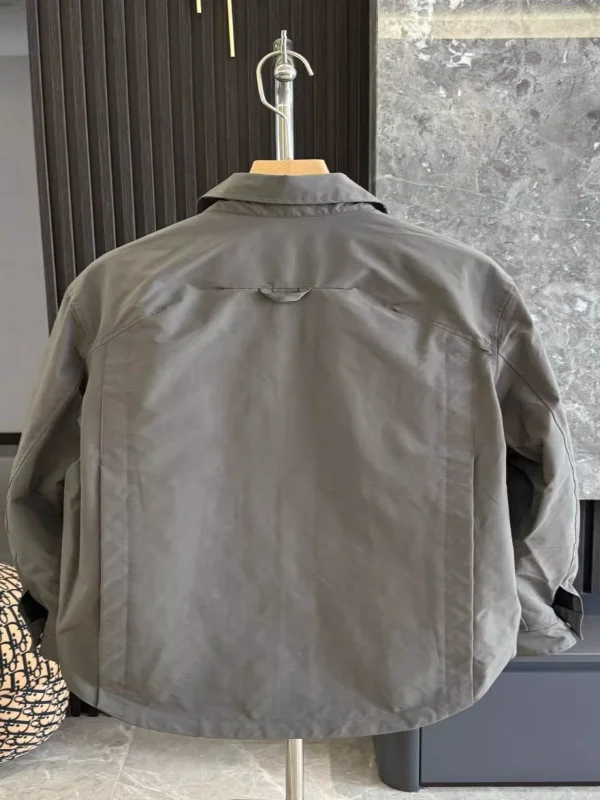 

Casual American Workwear Sle Jaet Men's Faionable Trendy Simple Match Leisure coat Turn-down Collar Outerwear