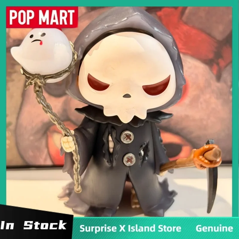 جديد حقيقي Popmart Hirono Monsters' كرنفال سلسلة صندوق أعمى مكتب المشهد ديكور جمع لعبة نموذج هالوين هدية صندوق غامض #5