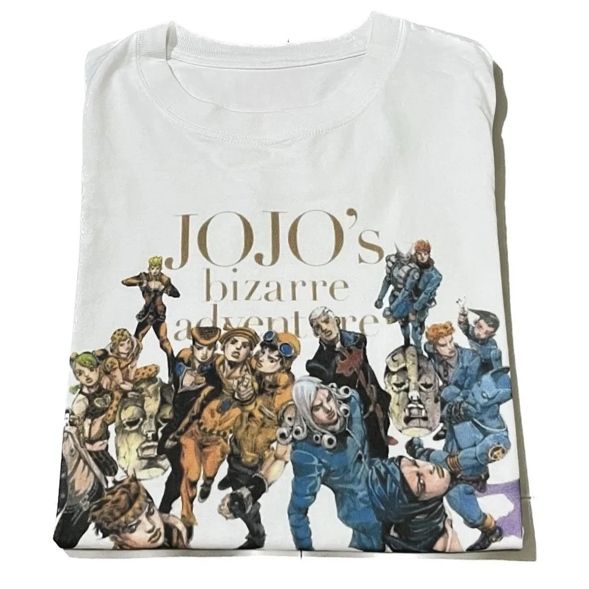Klassisches JoJos Bizarre Adventure Anime Manga Grafik-T-Shirt aus Baumwolle für Männer und Frauen, Sommer Vintage Streetwear – Detail 7