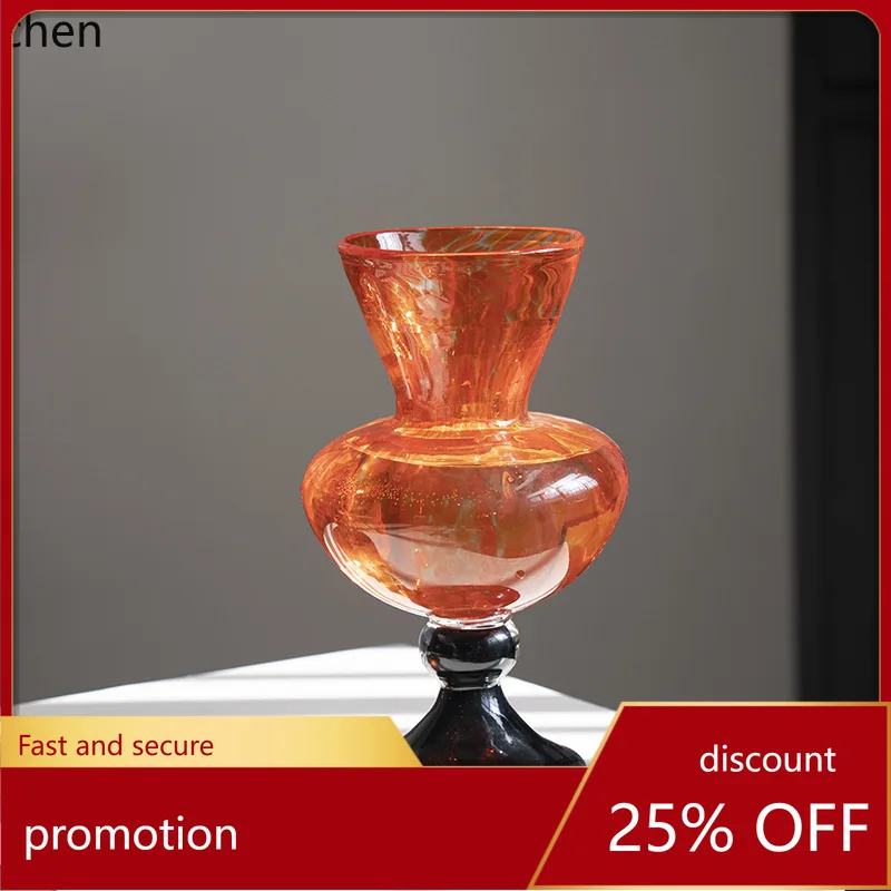 

HXL Flower Vase Ornament Hydroponic Flower Arrangement Table Decoration Rose Tulip Flower Vase