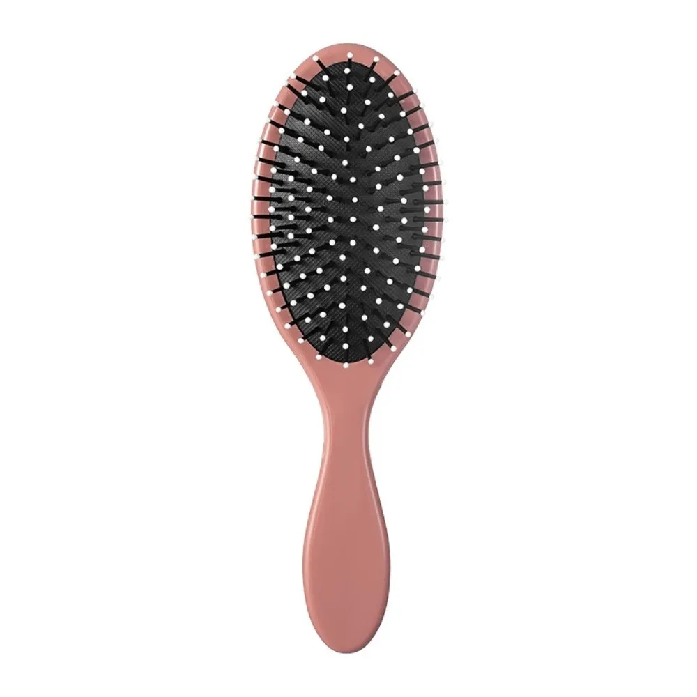 Oval Air Cushion Hair Brush Wet & Dry Use Anti-static Airbag Hair Comb Fine Tooth Multicolor Detangling Hair Brush