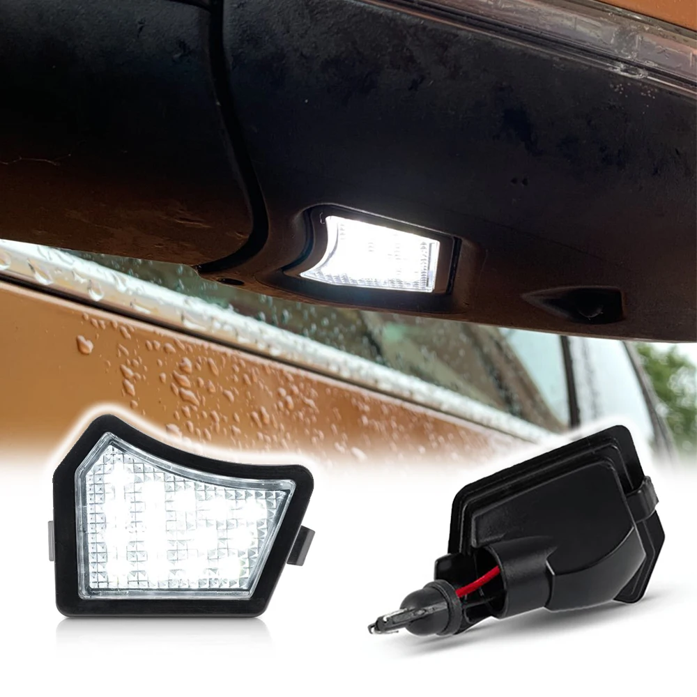 

For Jaguar XE X760 XF X250 X260 XK XKR XJ X350 X358 X351 Volvo XC90 XC70 Under Side Rear Mirror Puddle DRL Light Non-Polarity
