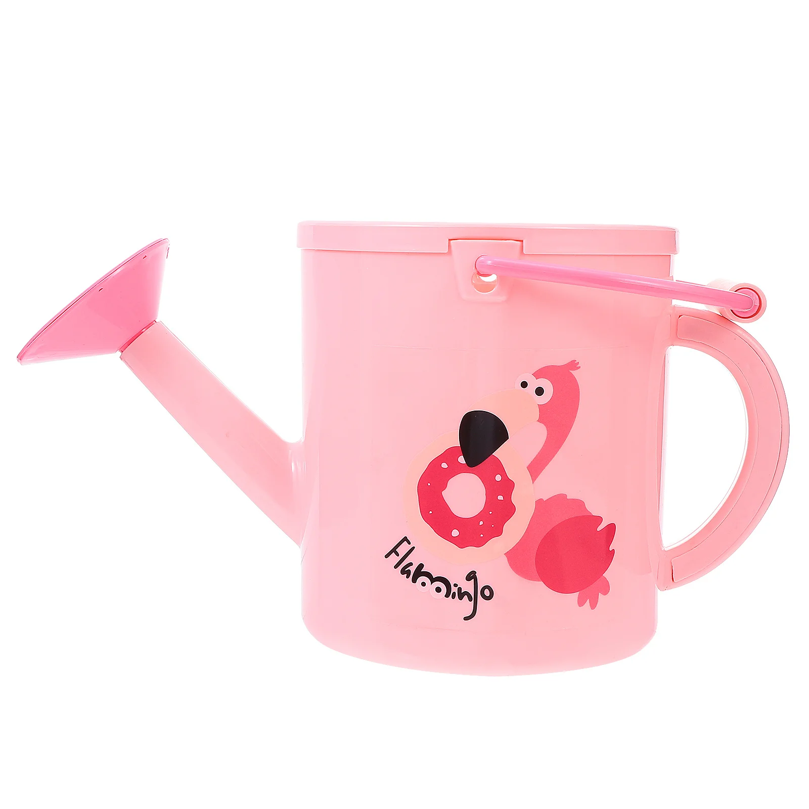 1pc Plastic Watering Can Flamingo Shape Long Spout For Indoor Outdoor Plants Succulent Watering Device Garden Tool Household Pot