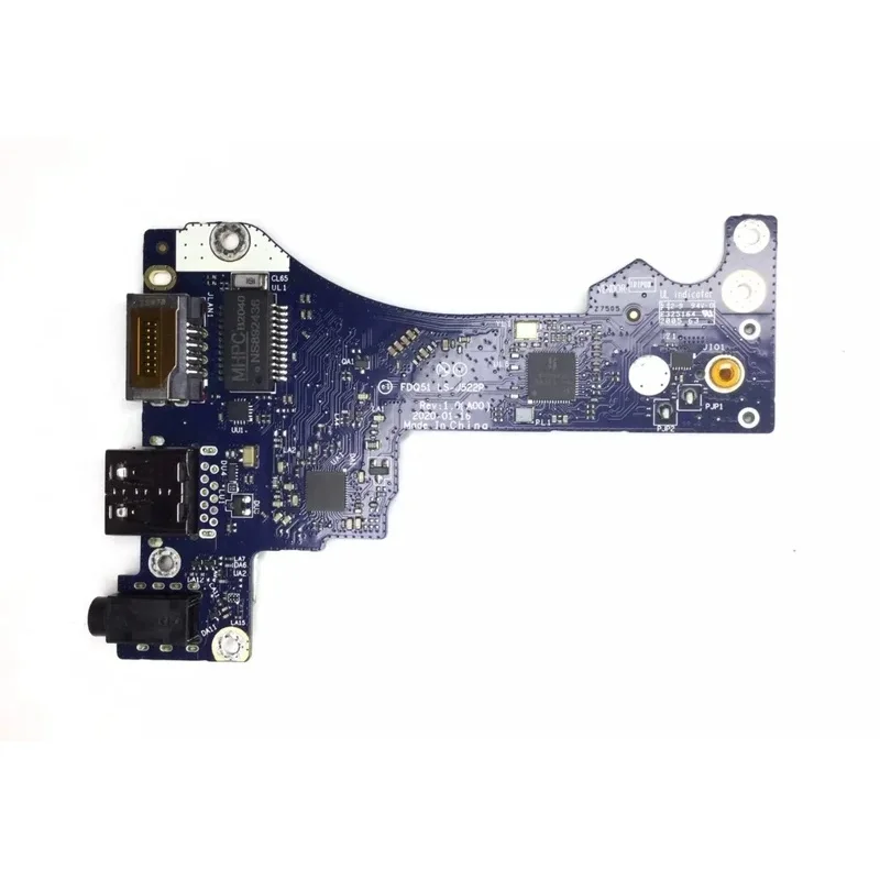 N+ USB Audio Headphone Jack Daughter Board LS-J522P Replacement For Dell Alienware M15 R4 FDQ51 Laptop