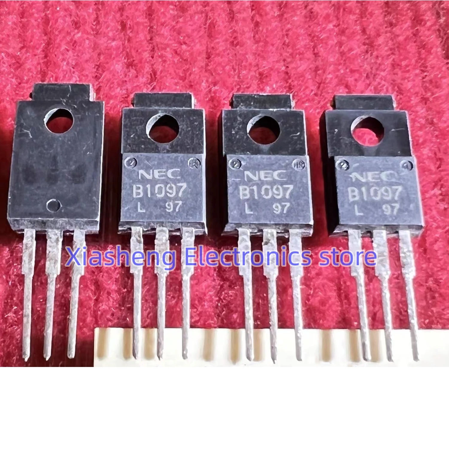 New Original 10Pcs 2SB1097 B1097 TO-220F PNP Silicon Power BJT Transistor In Stock Electronic Components Good Quality
