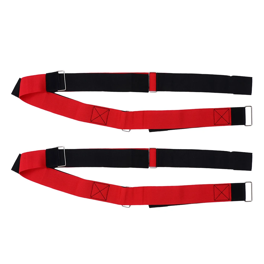 

1Pair Outdoor Teamwork Training Nylon Webbing Footsteps Game Belt Limb Development Training Tool Durable Comfortable