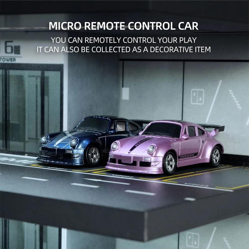 Fqd23 Fqd25 1/64 مقياس 2.4 جرام 4wd سيارة صغيرة Rc عالية السرعة سباق محاكاة لعبة مجسمة التحكم عن بعد الانجراف سيارة للأطفال هدايا #1