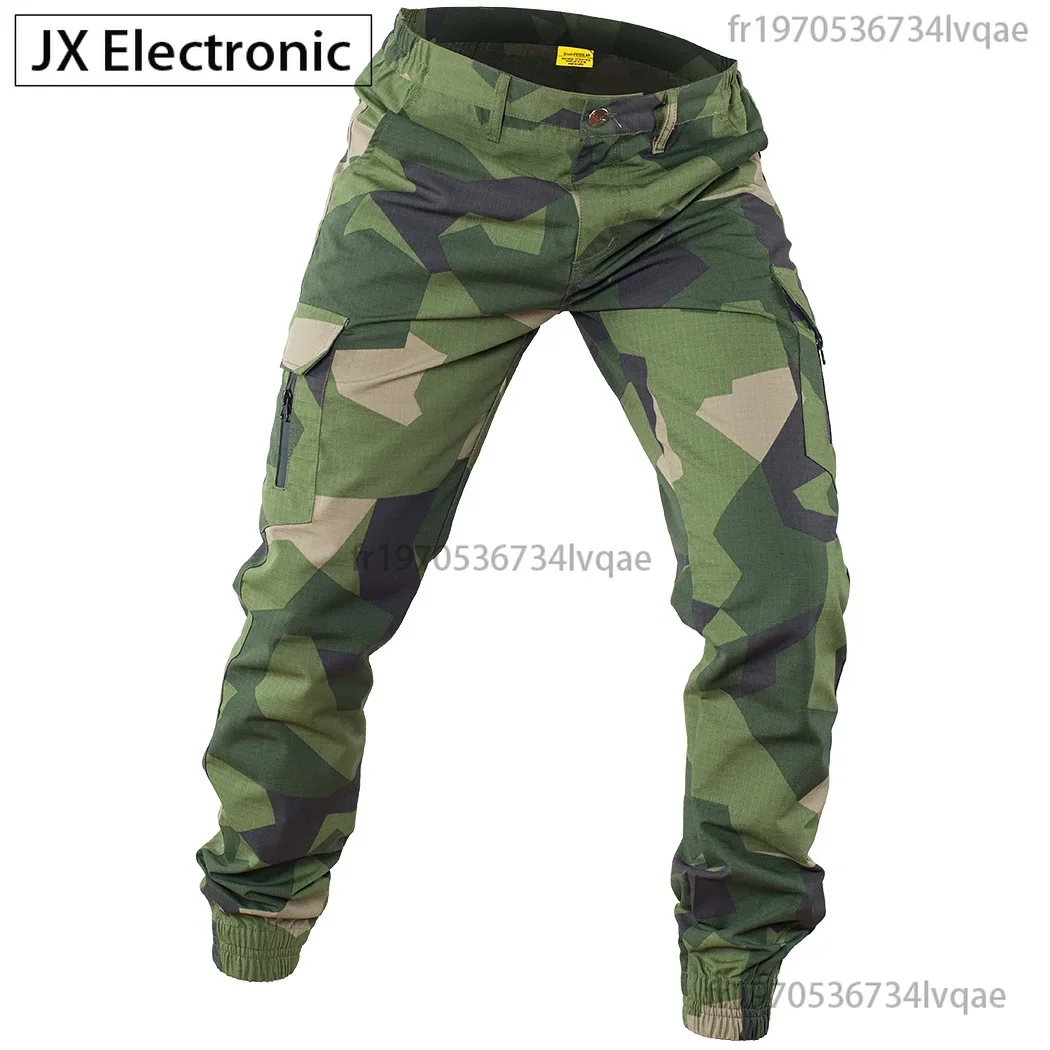 Mege City Men Joggers Outdoor Ripstop Hunting Cargo Pants Working Clothing Hiking Lightweight Trousers Men's Streetwear