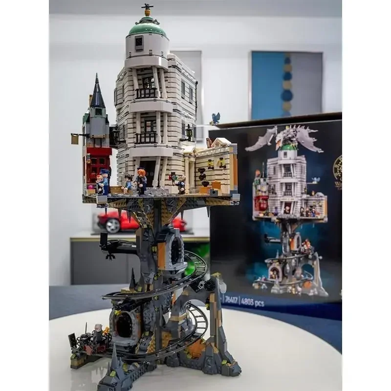 

NIEUWE Bank 4803 Stuks Ironbelly Dragon Moc 76417 Kastelen Speelgoed Geschenken Kits voor Jongens Volwassen Kerst Verjaardagscad