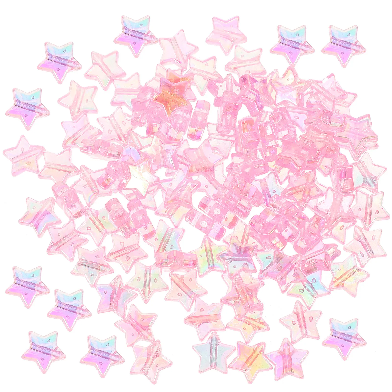 

300 шт. - Острые акриловые бусины для изготовления украшений своими руками, бусины-звездочки для браслетов, ожерелий, поделок