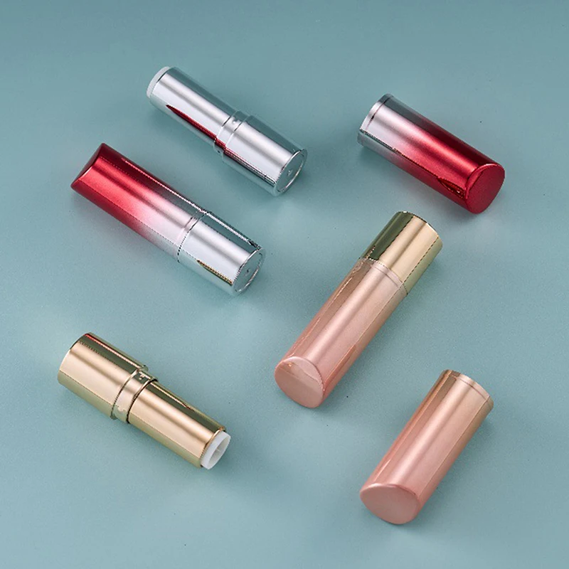 1/5pcs 3.6g Vullen Lege Gradiënt Lippenstift Buis Lippenbalsem Container Plastic Cosmetica Verpakking Make-Up Tool reizen Essentials