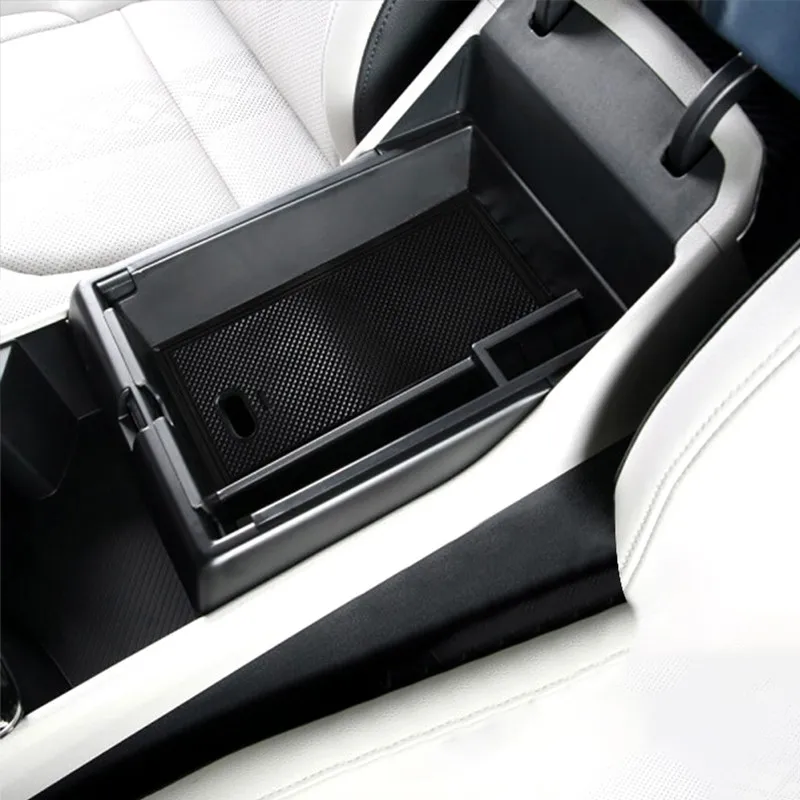 Für Kia Sportage NQ5 2021 2022 2023 2024 2025 Auto Armlehne Versteckte Lagerung Box ABS Organizer Fall Aufräumen Box innen Zubehör