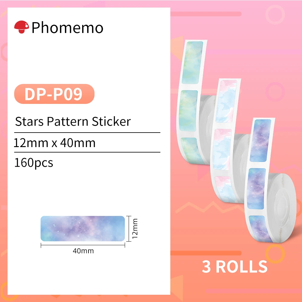 【Buy 2 Get 20% Off】Phomemo D30 Self-Adhesive Sticker Paper Compatible D30 Wireless Handheld Label Machine Easy to Use For Home image 3