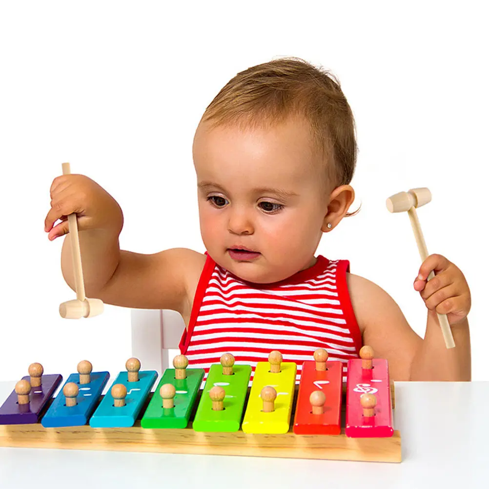 1Set Multi Functional Wooden Mallets Crab Mallets Mini Hammers for Seafood Cake Crust Breaking Light Weight Easy Grip Smooth