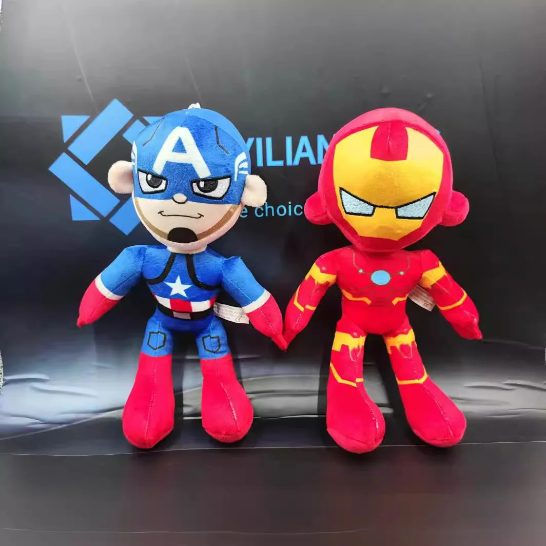Anime Movied Avengersed Animated Marvel Spider-Man Plush Toy D Cartoon Character Eco-Friendly Love Heroes Stuffed Doll Gifts - view 5