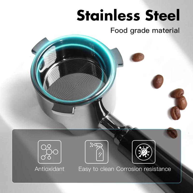 AliKisscafe 51mm Coffee Bottomless Portafilter Naked for Delonghi La Specialista EC9555 EC9335 Espresso Accessories Barista Tool view 5