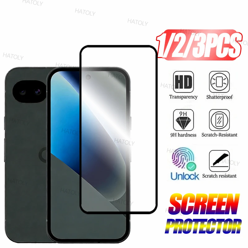 

1/2/3PCS Screen Protector For Google Pixel 10a Tempered Glass Google Pixel 10a Anti-Scratch Full Glue Glass For Google Pixel 10a