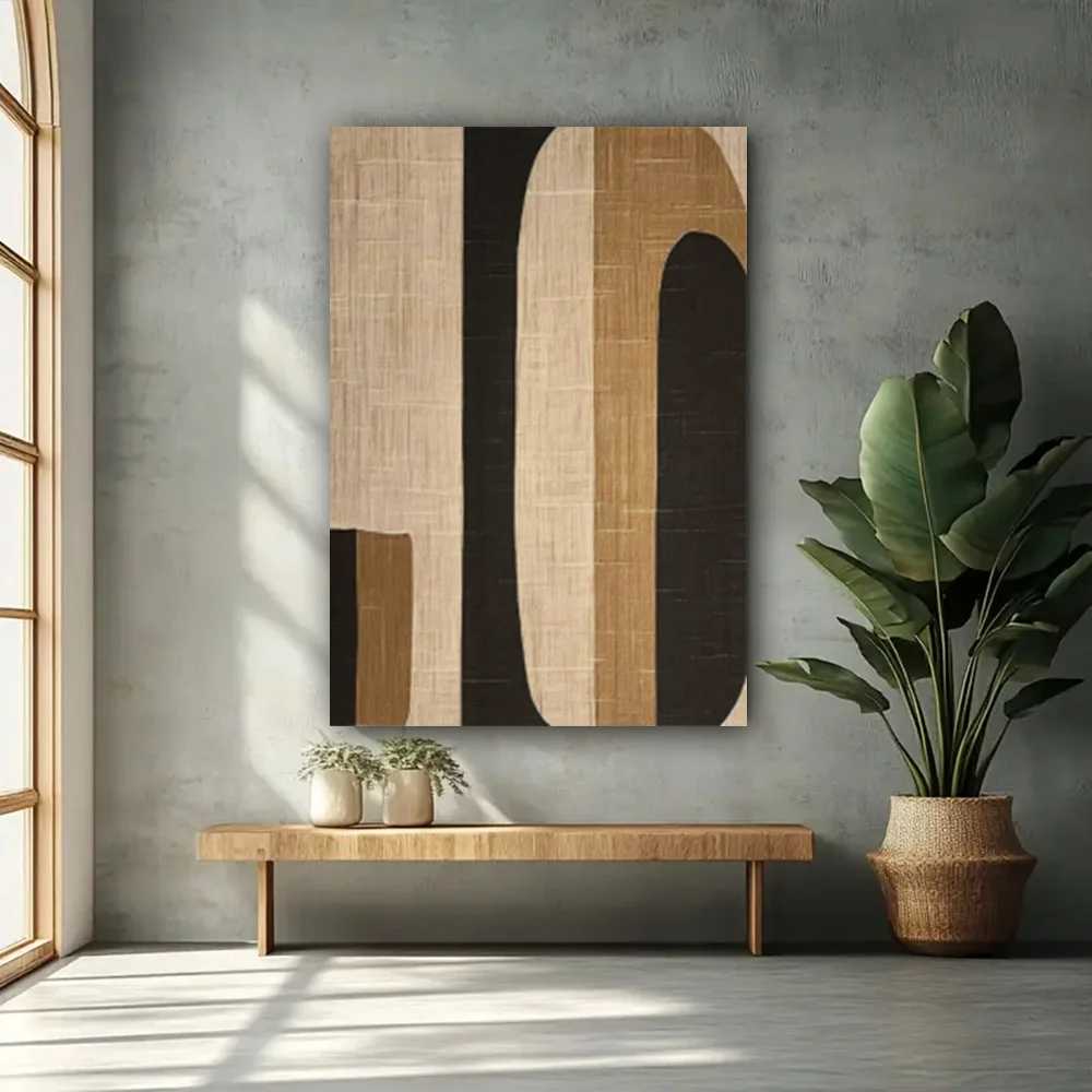 

100% hand drawn block abstract oil painting original wall painting home living room decoration paint interior aesthetics