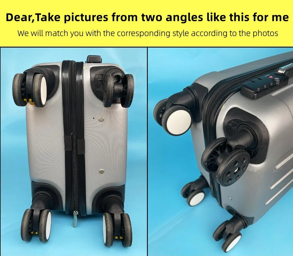 For Samsonite, suitable for R06/V97/HK4/V22 travel cases. It includes 360° silent rotating casters and durable luggage cart