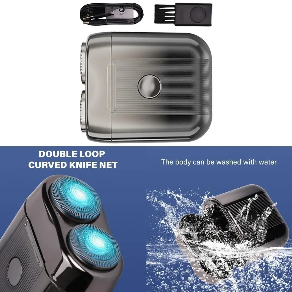 

Электрическая бритва с электрическим путешествием 19QE для мужчин Портативный автомобиль портативный автомобиль Home Trimmer